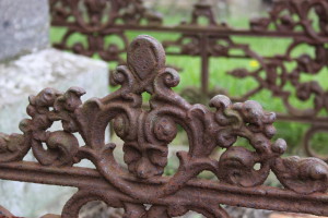 Iron railing